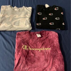 3 men’s slightly worn championship t-shirts